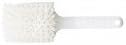 Haug Handle Brush 26 cm Transparent with Short Handle, Polyester, Hard