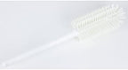 SPARTA Large Water Bottle Brush Ideal for Wide-Mouth Jars, Bottles and Tumblers, Dishwashing Tool with Handle for Home and Commercial Kitchens, Plastic, 16 Inches, White
