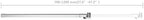 vidaXL Support Arm for Bath Enclosure, Shower Screen Support Bar, Support Arm for Bath Panels, Shower Glass Bracket for Bathroom, Stainless Steel