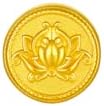 24K Solid Gold Bracelets Flower Textured Medallion Pattern Ruyi Round Charm Red Braided Bracelet Jewelry for Women Daughter Mom Gifts New Year Anniversary Valentine Birthday 7.87"/20cm