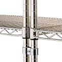Metro 9994Z Post Clamp For Open-Wire Shelving, 1 Piece
