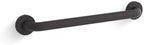 KOHLER K-14561-BL Contemporary 18" Grab BAR, Matte Black