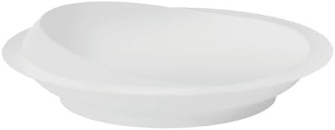 Aidapt Large Scoop Plate Eating Aid with Suction Base for Elderly and Disabled and Users with Limited Dexterity