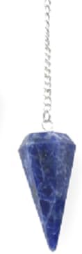 Wholesale Gem Shop Natural Gemstone Crystal Faceted Pendulum