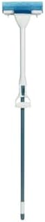 Quickie Automatic 9-Inch Head Roller Mop with Hand Squeeze Feature 54 Inch Length for Home/Bathroom/Kitchen/Tile/Hardwood/House Floors/ Alloy Steel