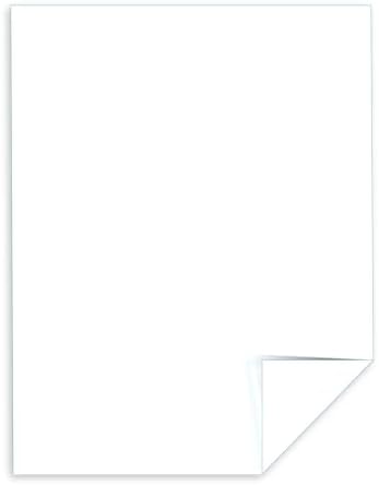 Neenah Index Cardstock, 8.5" x 11", 90 lb./163 gsm, White, 300 Sheets, Lightweight, 94 Brightness - EXTRA SHEETS, MORE VALUE! (91437)
