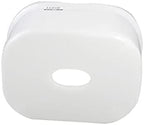 JapanBargain, 2-Pack Japanese Bath Stools Shower Stools Chair Toilet Step Stools Compact Size, Made in Japan, Small Size, White Color