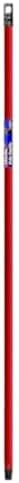 Vileda 100365 Modern Red Metal Pull Handle, 125 cm, Easy to Install