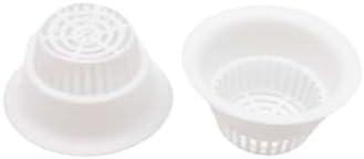 Airgoesin 30pcs Disposable Dental Filter Screen Dental Chair Plastic Spittoon Filter for Dental Clinic Lab Tool Dental Chair Spare Parts
