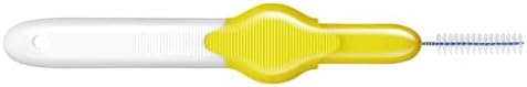 25 Stoddard ICON Interdental Brushes. Value Pack. All with extendable Handles. Choose from Four Different Sizes Floss, Toothpick, Plaque, Tartar Removal Oral Hygiene Dental Brush - Yellow 0.7 mm