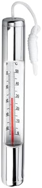 Ocean Blue Water Products 150025 Chrome Plated Thermometer