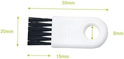 Angoily 80pcs Shaver Cleaning Brush Cleaners for Salon Personal Use Versatile Material Non-shedding Tough for Grooming Tools Hard Reach Spaces