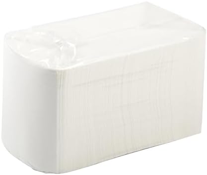 AmerCareRoyal 1-Ply Beverage Napkins - 4.5" x 4.5" - For Restaurants, Bars, and Catering, Bulk Disposable Cocktail Napkins, White, Pack of 4000