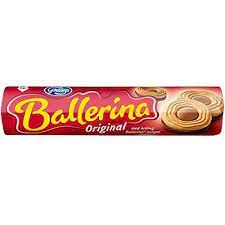 Swedish Ballerina Hazelnut Filled Biscuits by Goteborgs 6.7 oz (190g) pack of 3