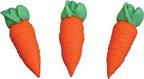Edible Easter Cupcake Toppers – 15 Count Royal Icing Textured Carrot Sugar Decorations (1.125") – Easter Cake & Cookie Decor for Spring Desserts