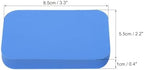 PATIKIL Table Tennis Rubber Care Sponge, 2 Pack Ping Pong Paddle Cleaning Sponge Racket Pat Cleaner, Blue