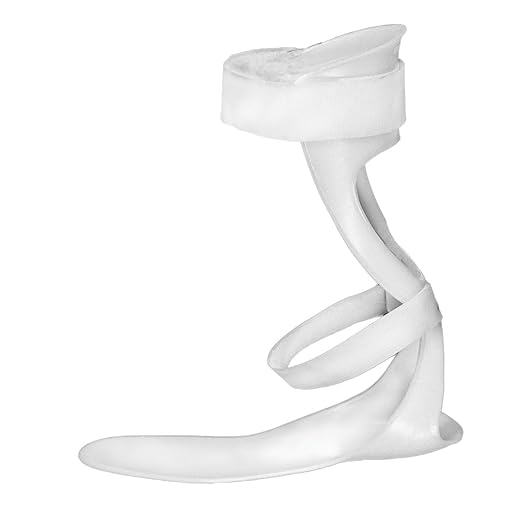 Brace On AFO - Swedish Ultimate - Drop Foot Stabilizer, Moldable, Trimmable, Lightweight Polyethylene (Men, Right)