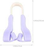 Nose Shaper Up Lifting Clip, 2pcs Nose Bridge Booster Nose Plugs Without Surgery Beauty Tool Nose up Device Nose Shaper Clip Nose Tool Nose Slimming Device Nose High Up Tool