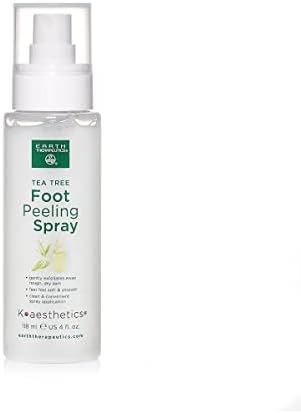 Earth Therapeutics Tea Tree Foot Peeling Spray – Convenient Spray for Buffing Away Calluses – Soothing Botanicals with Australian Tea Tree Oil – Exfoliate Dry Rough Skin