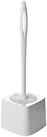 Rubbermaid Commercial Products 15" Toilet Brush, White, Toilet Bowl Brush for Bathroom, Professional/Janitorial Scrub Brush for Toilet
