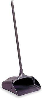 Rubbermaid Commercial Products Executive Series Lobby Pro Upright Dust Pan, Long-Handle, Black, for Professional/Janitorial Cleaners and Debris Collection from Indoor Floors/Hardwoods