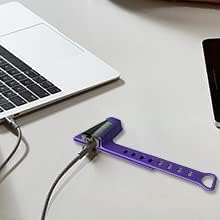 Original D-Type USB Charge Data Cable for Checkme O2 Max, SleepU, VisualOxy, Oxiband Ring Pulse Oximeter, BabyO2, BabyO2 S2