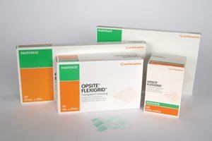 Smith & Nephew Opsite Flexigrid Peripheral Transparent Adhesive Film Dressing, 2 3/8" x 2¾" 66024628