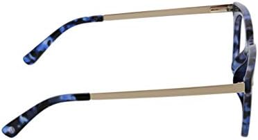 Peepers by PeeperSpecs womens Limelight Oversized Blue Light Blocking Reading Glasses