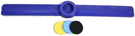 Kids Essential Oil Diffuser 3 Slap Bracelet Sport Set - Red, Blue, Green- Boys- Unscented