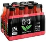 Pure.Leaf Raspberry Real Brewed Iced Tea, 16.9 oz, 12 Pack Bottles