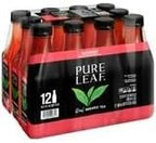 Pure.Leaf Raspberry Real Brewed Iced Tea, 16.9 oz, 12 Pack Bottles