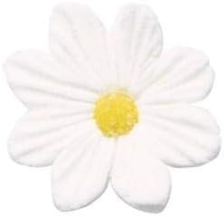 White Daisies Sugar Toppers - 30 Pack