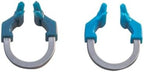 Dental Sectional Matrix System, Dental Sectional Contoured Matrices Refill Matrix Bands, Sectional Contoured Metal Matrices, Nickel Titanium Clamp Ring Resin Holder Clip Ring-Blue