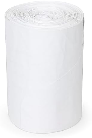 Plasticplace 20-30 Gallon Trash Bags │ 0.7 Mil │ White Garbage Can Liners │ 30" x 36" (200 Count)