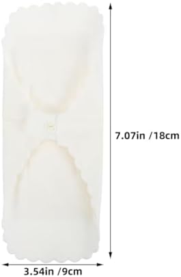 Reusable Menstrual Pads Cloth Cotton Sanitary Napkins 4pcs Washable Breathable Waterproof Layer Panty Liners for Daily Period Use and Postpartum Care