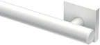 Gatco 944W Elevate 24" L Grab Bar, Matte White/ADA Compliant Stainless Steel Safety Grab Bar for Bathroom