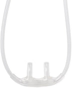 Medline Soft-Touch Nasal Oxygen Cannula with 7-ft Tubing for Adults, Clear, Standard Connector for Seniors & Home Care, Lightweight, 50-Pack