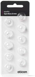 Oticon Minifit Open 8mm Dome Piece (10 Pack)