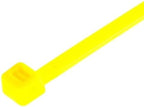 GTSE 12 Inch Yellow Zip Ties, 100 Pack, 40lb Strength, UV Resistant Long Nylon Cable Ties, Self-Locking 12" Tie Wraps