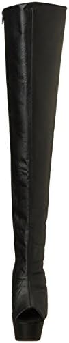 Pleaser Women's Delight-3019 Thigh-high Boots