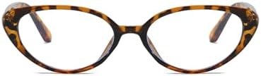 Women's Blue Light Blocking Glasses Casual Cat Eye Frame Reading Glasses For Everyday Use And Travel Accessories