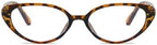 Women's Blue Light Blocking Glasses Casual Cat Eye Frame Reading Glasses For Everyday Use And Travel Accessories