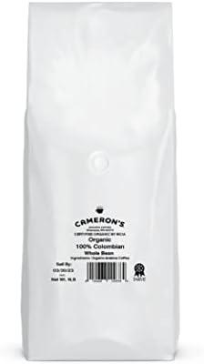 Cameron's Coffee Roasted Whole Bean Coffee, Organic 100% Colombian, 4 Pound