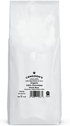 Cameron's Coffee Roasted Whole Bean Coffee, Organic 100% Colombian, 4 Pound