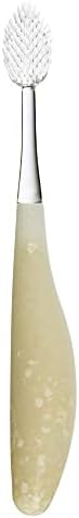 RADIUS Toothbrush Source Floss Brush BPA Free & ADA Accepted Improve Gum Health & Reduce Gum Issues - Medium - Starch - Pack of 1