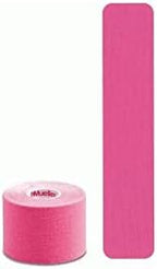 Mueller Kinesiology Tape Pre Cut Strips Pink Roll