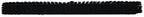 Vikan 31999 Broom,Push,Soft,24",PP/PBT,Black