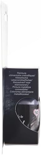 Rainbow Dust Metallic Paint Dark Silver