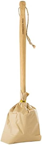 GREENTH PRO Nature Bamboo Bottle Brush with Sisal Bristle - Long Handle Hanging Design Cleaning Brush for Water Bottles Baby Bottles Sports Bottles Glasses Water Glasses Wine Glasses