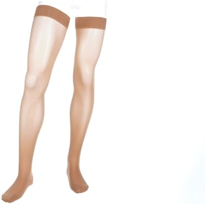 Mediven Assure Thigh High Compression Stockings 15-20 mmHg – Closed Toe Women’s & Men’s Support Hosiery with Silicone Top Band for Secure Fit, Everyday Wear & All-Day Comfort